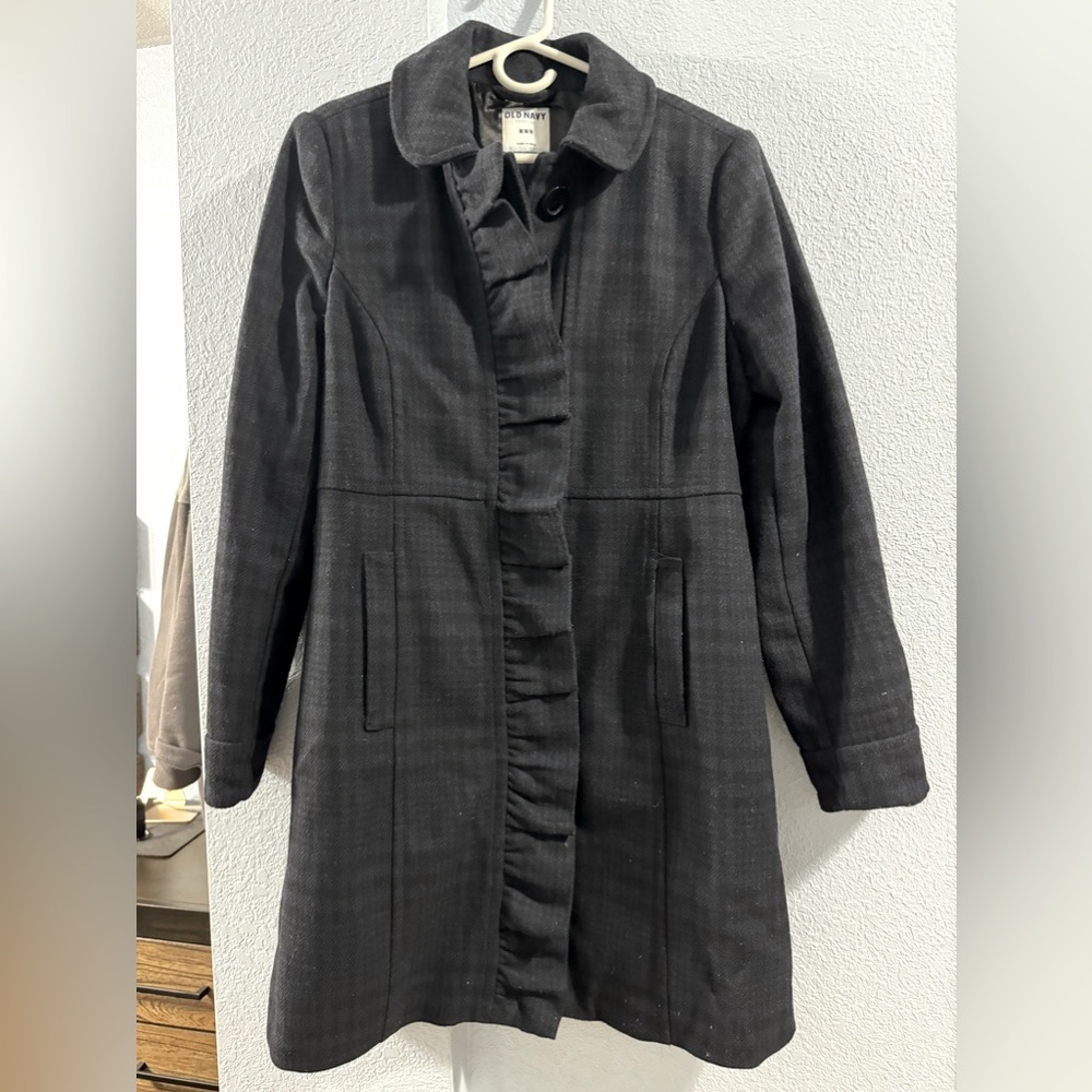 Old Navy Woman's Pin Stripped Coat